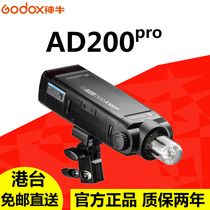 Godox AD200pro outdoor flash Canon Nikon Sony Fuji camera high-speed TTL flash godox