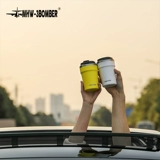 MHW-3BOMBER Бомбардировщик Cooki Cup Cup Портативный кофейный чашка из нержавеющей стали двойной лай -изоляция чашка