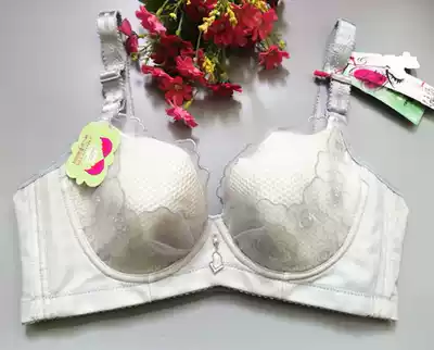 Clearance sweet exquisite embroidery thin non-steel ring B soft cup light fashion breathable mesh seamless underwear