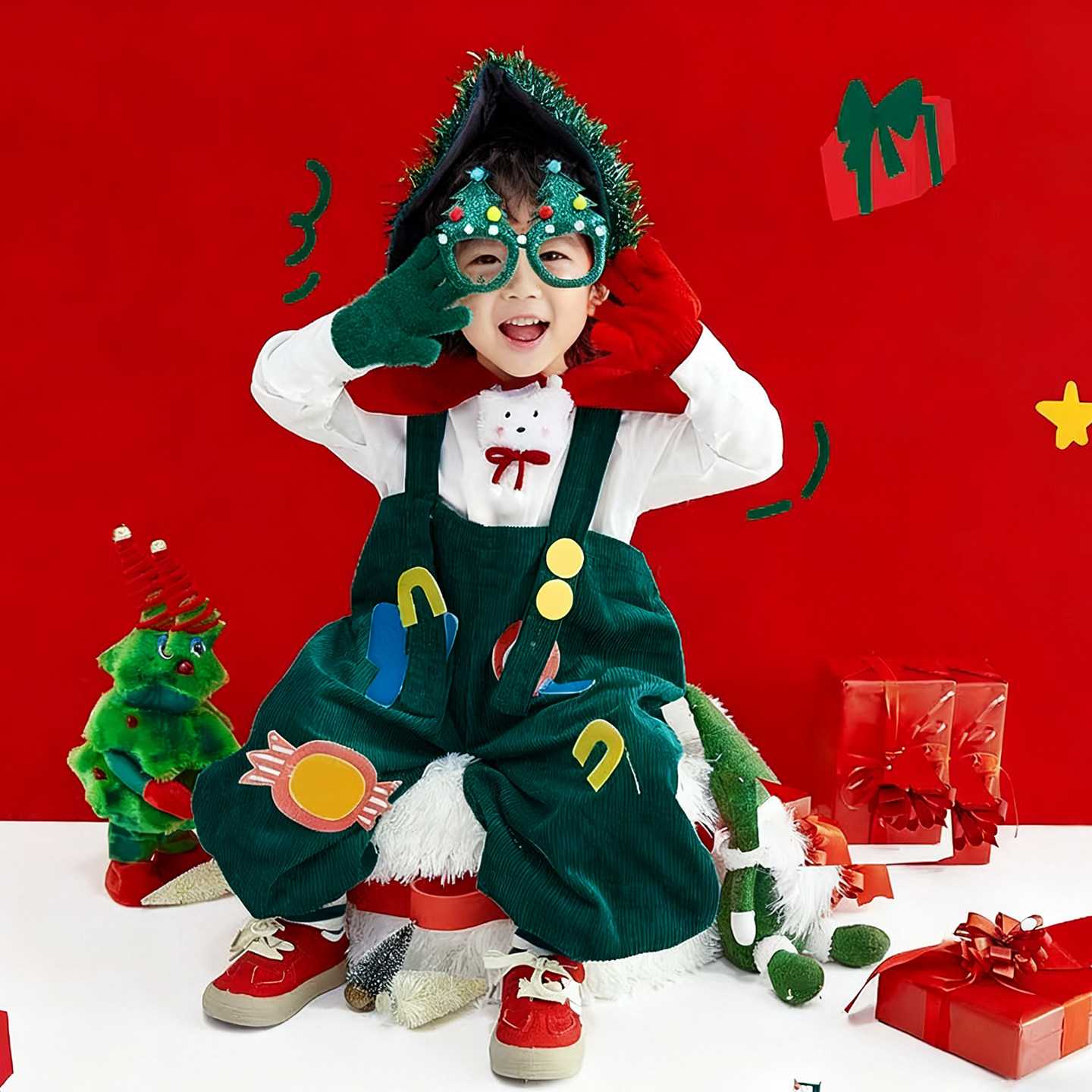 关于圣诞节的画动漫男生- 抖音, image size:1440x1440