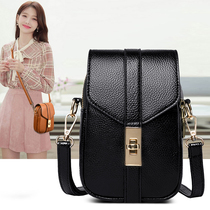 Anti-theft lock coin wallet women 2021 New Wild cross body mini mobile phone bag fashion shoulder multi-layer mobile phone bag