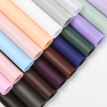 Flower wrapping paper Solid color thickened matte paper Waterproof cellophane flowers rose bouquet wrapping paper Florist supplies