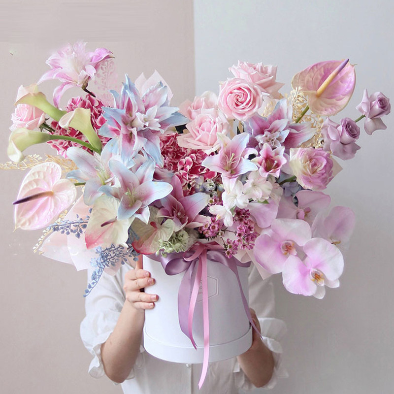 Flowers Dye hair Hair Dye Blue Spray Paint Angel Blue Full Stars Cloves Purple Gold Color Flower Shop Dedicated to floral and floral art