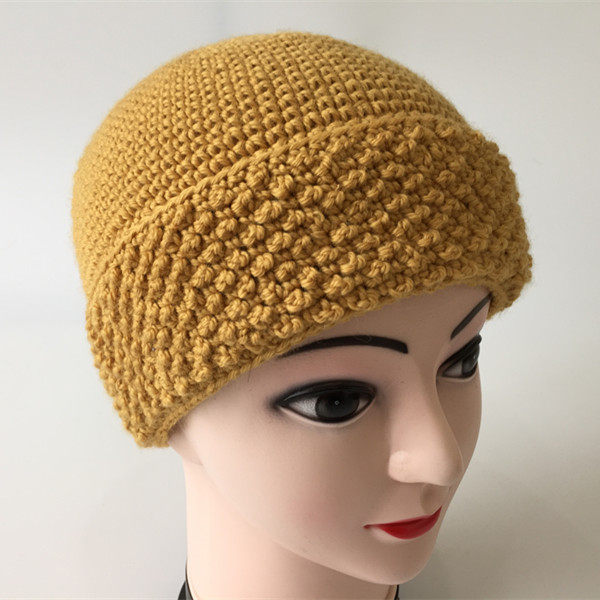 Monk hat male monk hat female Hengyuanxiang cashmere wool monk monk monk hat wool lay hat winter