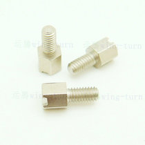 Yunteng outer M2 6-inner 2#56 SCSI accessories Small hexagon metric M2 6 teeth turn imperial 2#56 teeth screw