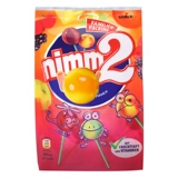 Немецкий Erbao Nimm2 Lollipop Babies Non -internet Red Add Импортный фруктовый сок конфеты маленькие закуски дети 2 года