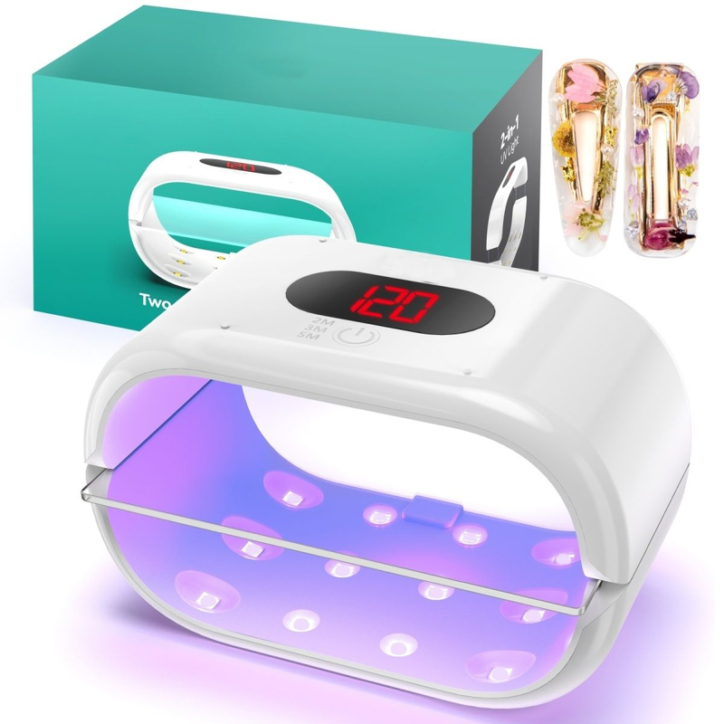 Crystal Glue DIY Handmade Double-Sided Uv Resin Glue Curing Lamp Led Uv Lamp Quick-Drying Tool Crystal Glue DIY Handmade Double-Sided Uv Resin Glue Curing Lamp Led Uv Lamp Quick-Drying Tool