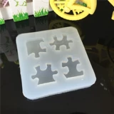 Аксессуар ручной работы, форма для влюбленных, ожерелье, головоломка, подвеска, «сделай сам»