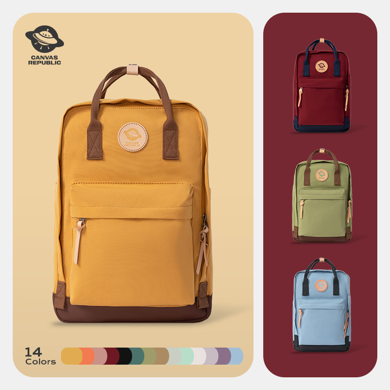 Canvasrepublic Canvas Republic Backpack Women's Computer Bag Backpack Outdoor Travel Bag Student School Bag Canvasrepublic Canvas Republic Backpack Women's Computer Bag Backpack Outdoor Travel Bag Student School Bag