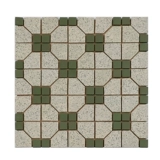 Гонконг -стиль цветочный кирпич 300*300 ретро -мозаичная ледяная комната