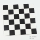 Черно-белая матовая шахматная доска плотностью 4,8 зерна.