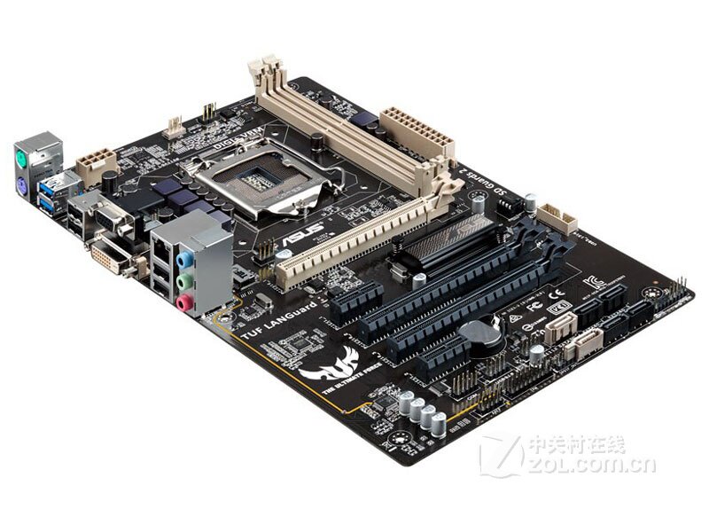 1-Year Warranty Asus/Asus Tuf Trooper B85 All-Solid-State 1150 Large Motherboard