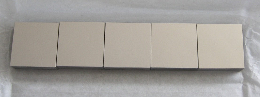 Flat aluminized mirror 20*20*6mm (front surface reflection)