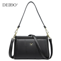 Черный с двумя плечевыми ремнями