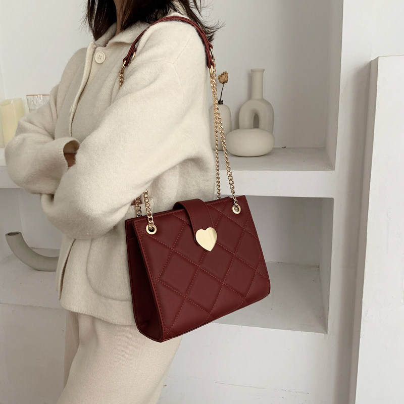 Red Bridal Bag Package Women Bag 2022 New Fashion Tide Large Capacity Net Red Bag Single Shoulder Diagonal Satchel Wedding Bag