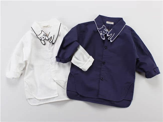Chemise enfant à manche longue - Ref 2083371 Image 12