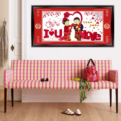 Свадебная вышивка Cross Stitch 2021 Новая спальня в гостиной -праздничная вековая комбинация, навсегда, вышивка ручной работы ручной работы