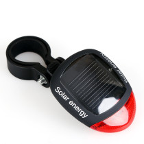 Bicycle taillights Solar taillights Rechargeable Mountain bike night ride warning lights Flash riding equipment Bicycle accessories