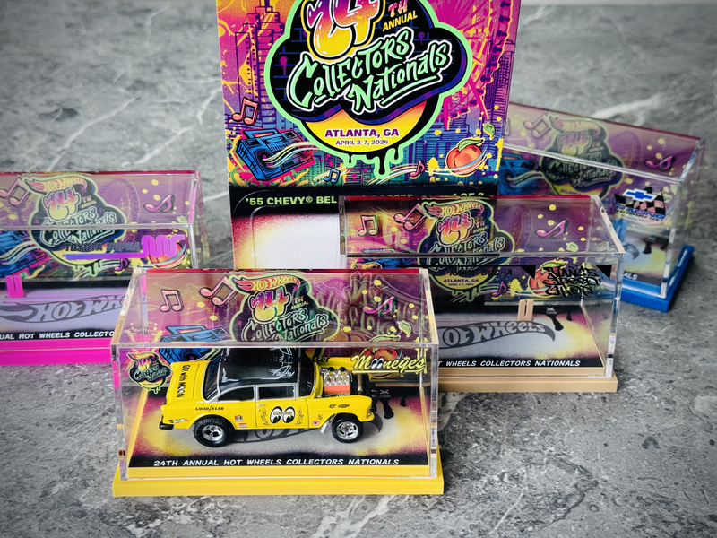 Hot Wheels [Collector's Convention] 2024 Display Box (Model Car Not Included)