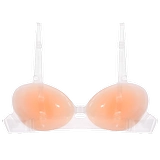 Прозрачные поддерживающие невидимые наклейки на соски, нижнее белье для невесты, водостойкое свадебное платье для плавания, увеличенная толщина, красивая спина