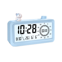 Timer École primaire Auto-discipline Divine Instrumental Children Learn Dedicated Charge Visualization Alarm Clock Dual-use Time Manager