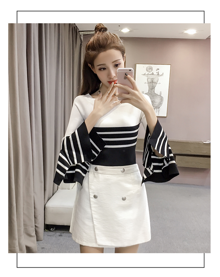Xuân 2019 phiên bản Hàn Quốc mới của áo len mỏng tay áo len thời trang cổ tròn tay dài kéo áo len mỏng nữ mẫu áo len nữ đẹp 2021