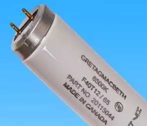 原装正品GRETAGMACBETH对色灯管F40T12/65 加拿大 D65灯管