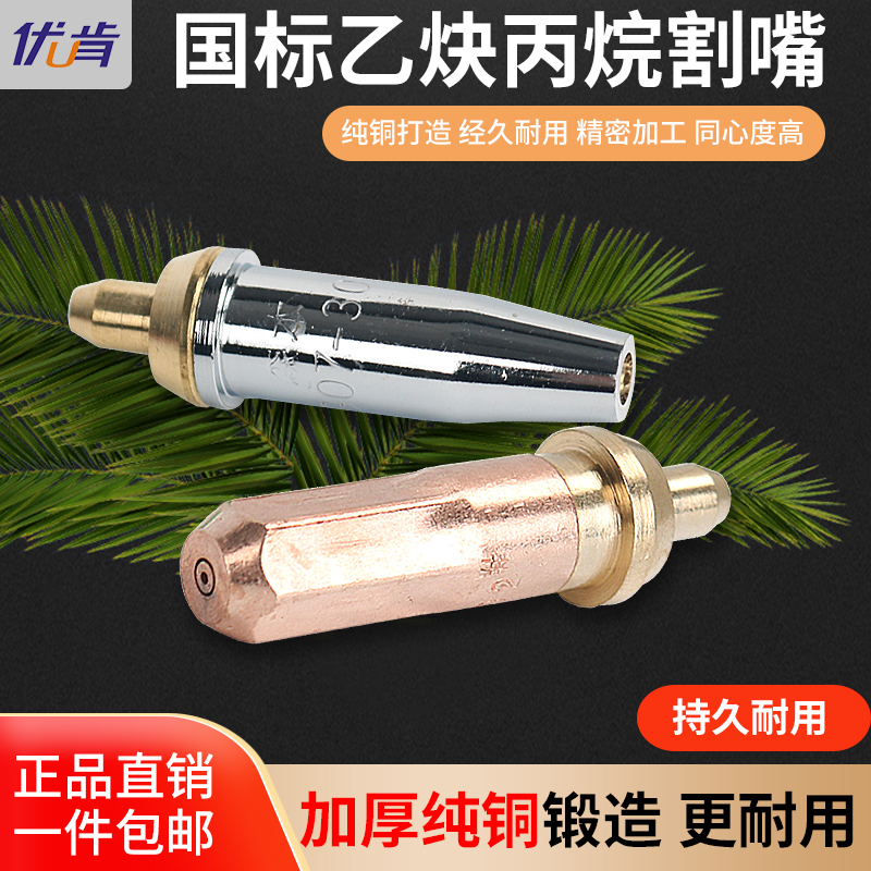 Plum Blossom Type type gas cutting nozzle Two-type G07-30 type propane 100 Type of detachable cutting nozzle cutting nozzle