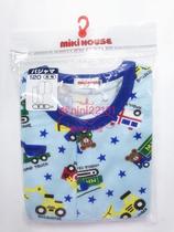 National Super Special mikihouse Car Long Sleeve Sleeved Pajamas Home Clothing Set 11-7306-972