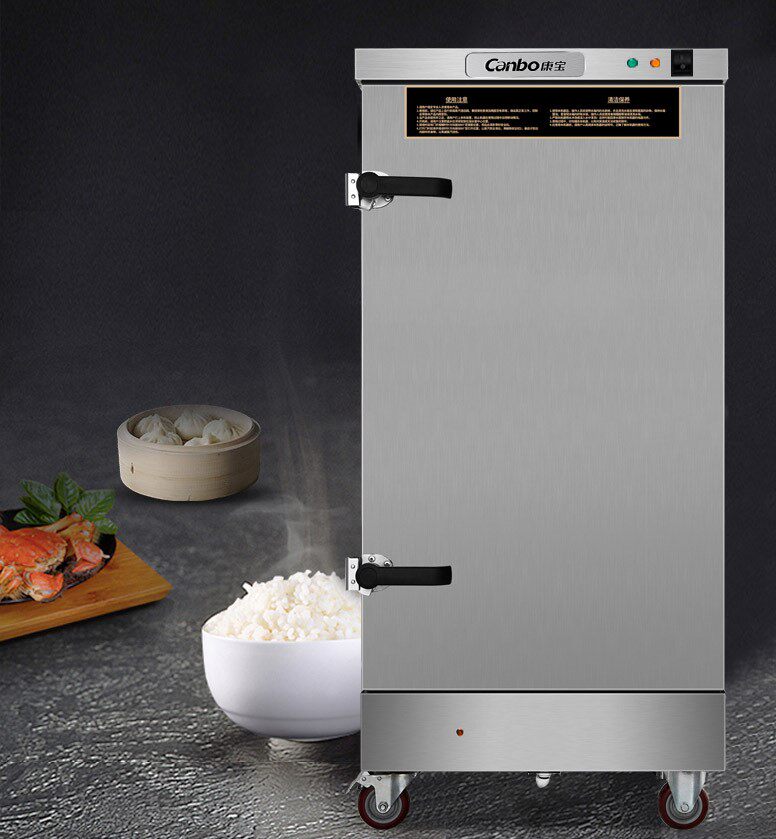 Kangbao steaming cabinet ZFC120A2 full automatic 12-plate steaming machine steaming car electric steaming cabinet breakfast
