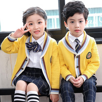 Kindergarten Garden uniforms new childrens games class uniforms for elementary school students to perform Yinglun Wind Spring and Autumn Costume Suits