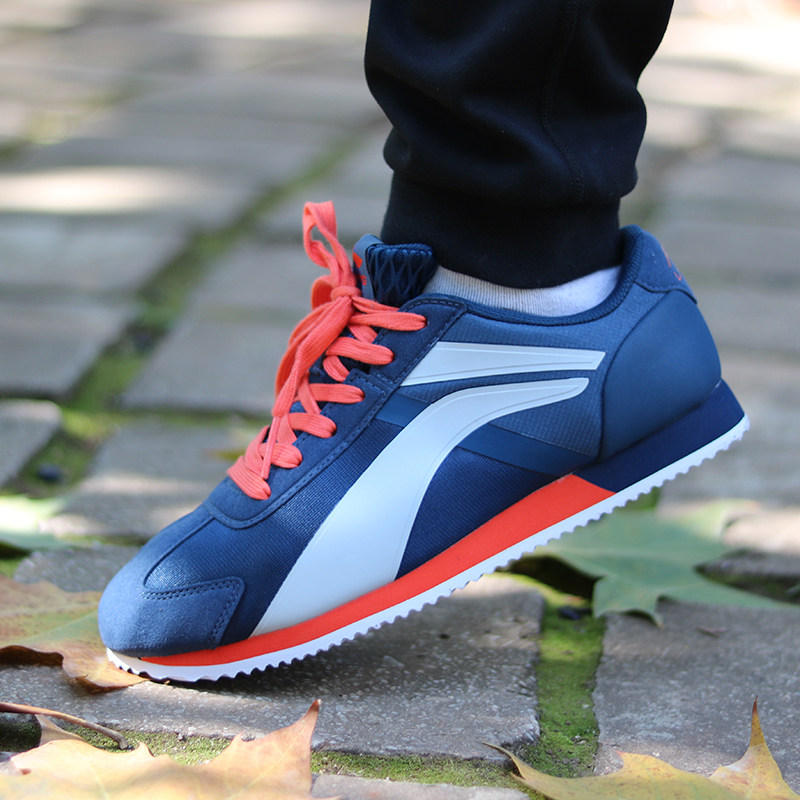 Li Ning 2019 spring Men's casual shoes Breathable New Retro Fashion Sports Life Agganboard Shoes