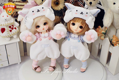 taobao agent [Sale show] Funfun +Moon Cake Meow +Cat Cake BJD Wa's clothes 1/8 DZ Lati FL