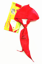 Avoid knotted red scarves school Enqueue to wear less first team cloth red scarves students to attend school activities