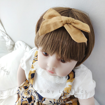 ins baby hair band 0-1 year old baby headgear full moon 100 days old bow hair accessories cute super cute