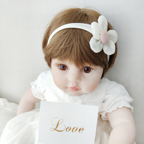 Princess dress floral headdress cute baby hair band pink baby baby headgear birthday hair accessories summer