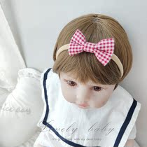 Newborn baby headgear small bow hair band Cute Princess full moon floral headdress baby girl baby fontanelle hair accessories