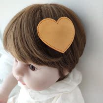 Korean version of female baby love hairclip children headgear cute Super Cute Princess bbclip little girl Liu Haijia clip foreign cute
