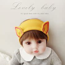 Baby fontanelle hair belt male baby headgear princess hair accessories cute super cute infant protective halogen door with Korean tide