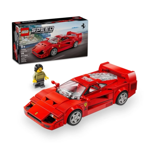 Genuine Lego 76934 F40 Supercar Speed Building Block Gift