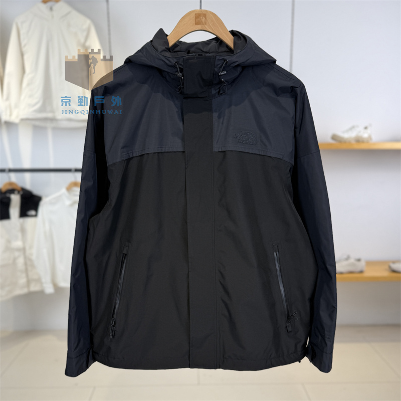 26 Spring/Summer New the North Face Men's Windproof and Waterproof Hooded Hardshell Jacket 8Fzk