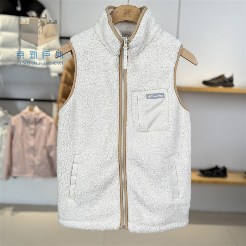Autumn and Winter New Columbia Women's Outdoor Windproof and Warm Cardigan Fleece Vest Ar0688 Autumn and Winter New Columbia Women's Outdoor Windproof and Warm Cardigan Fleece Vest Ar0688