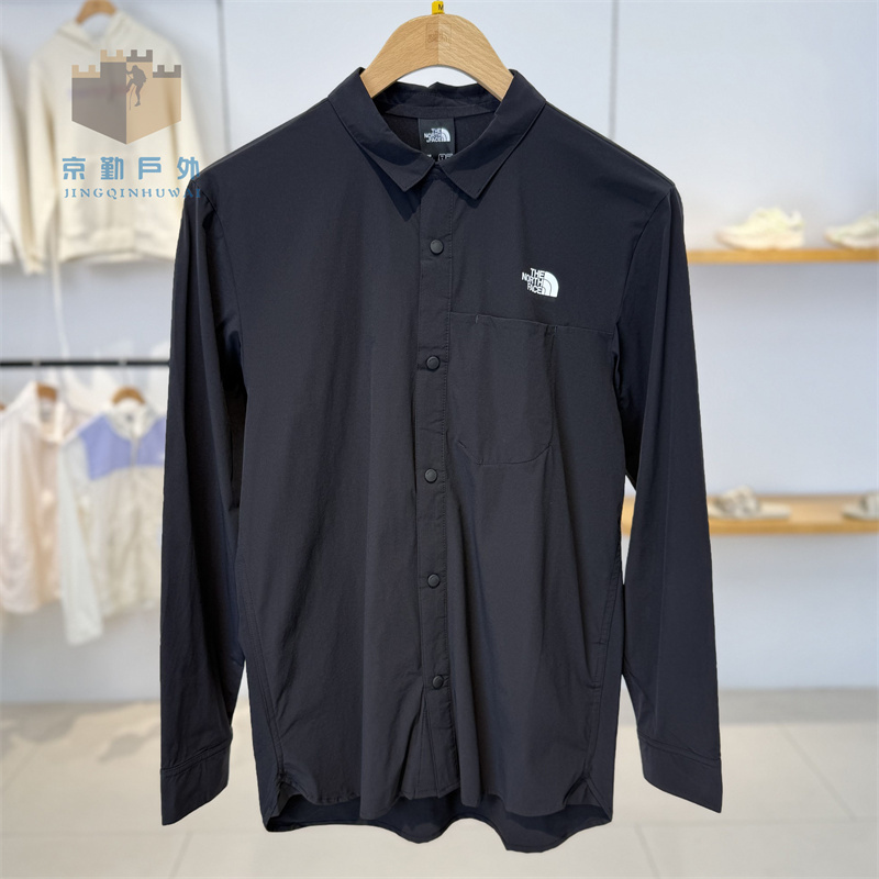 26 Spring/Summer New the North Face Men's Outdoor Sun Protection Quick-Drying Breathable Long-Sleeve Shirt 4Ncq