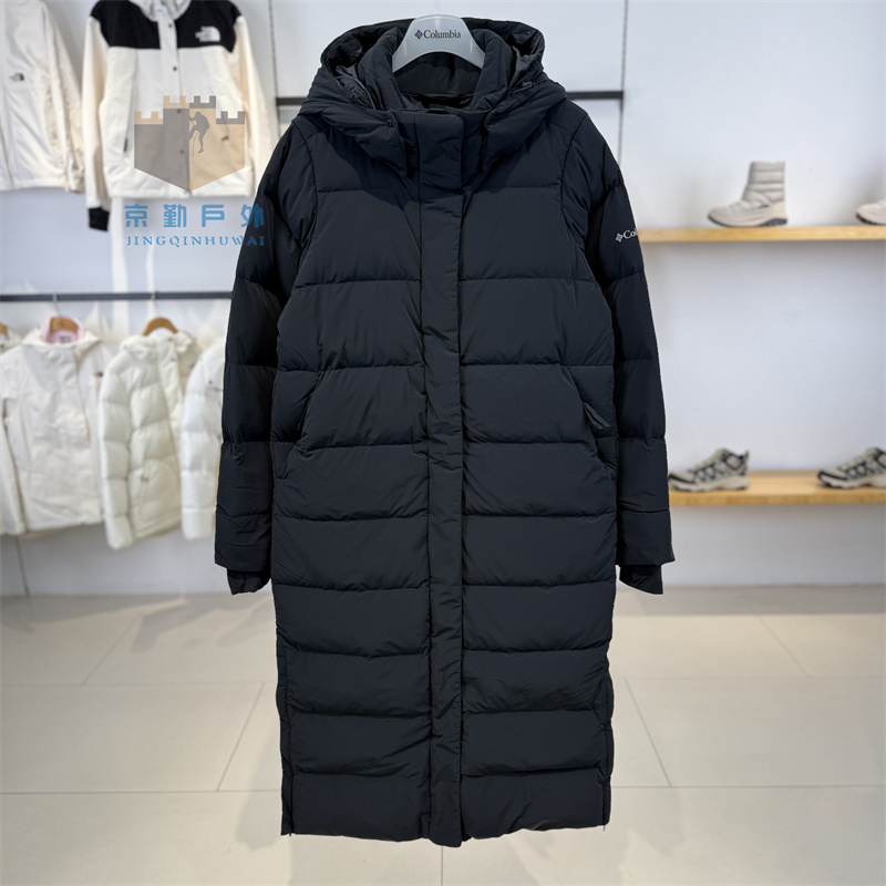 New Autumn and Winter Columbia Women's Outdoor 650 Fill Mid-Length Thickened down Jacket Wr7858