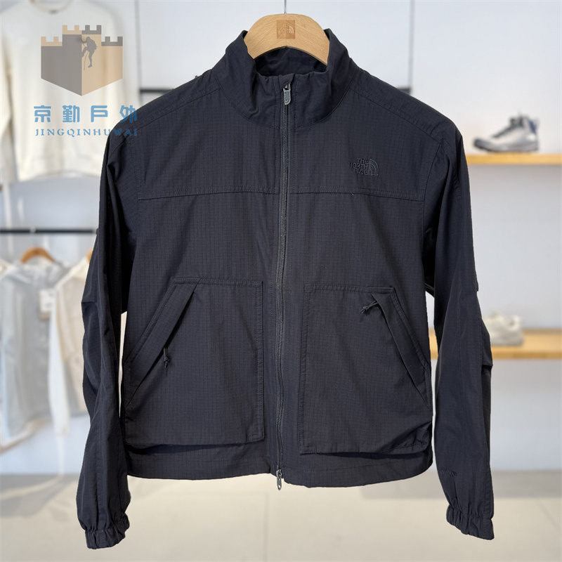25 Spring/Summer New the North Face Women's Outdoor Casual Sun Protection Stand Collar Jacket Thin Coat 8Dgu