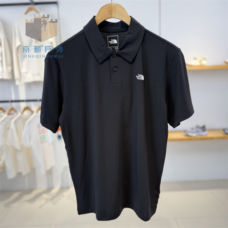 26 Spring and Summer New Style Thenorthface Short-Sleeved T-Shirt Men's Outdoor Breathable Casual Polo Shirt | 8Ey5