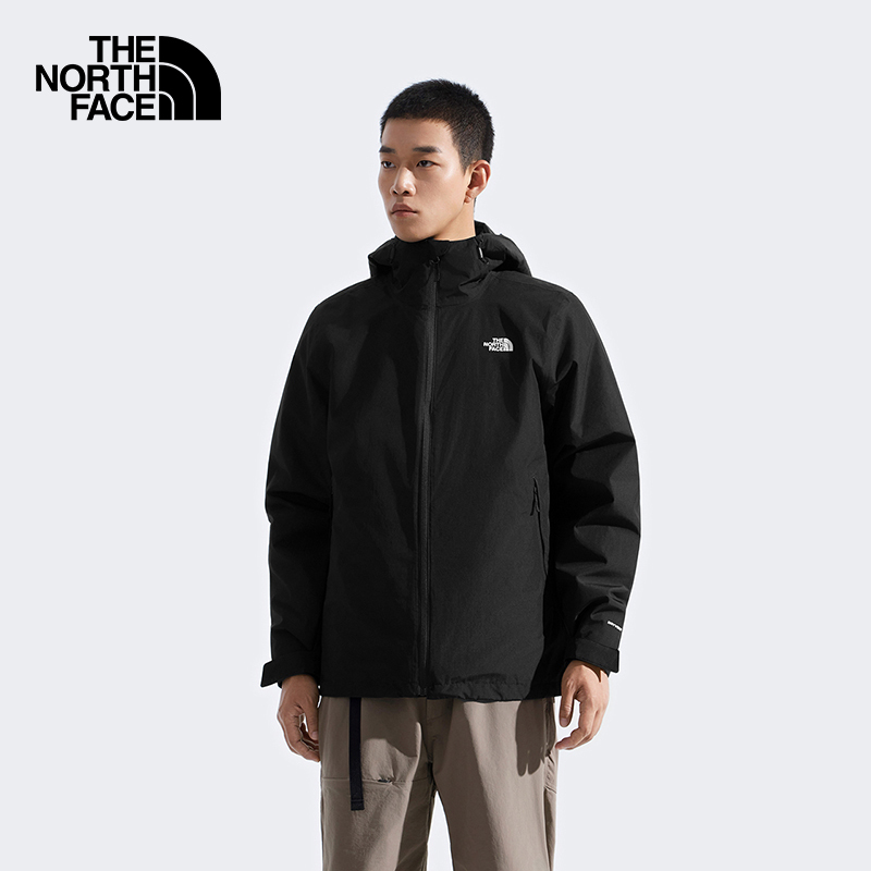 25 Autumn/Winter New the North Face 3-in-1 Jacket Men's Outdoor Waterproof Warm Shell 8Fhw