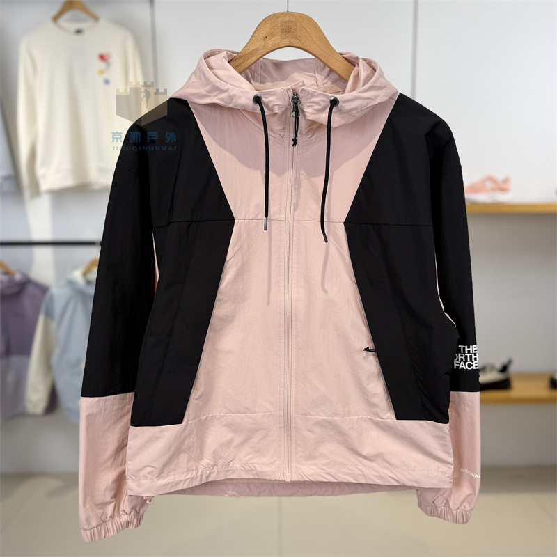 26 Spring/Summer New the North Face Outdoor Women's Water-Repellent Hooded Short Jacket 8Exc