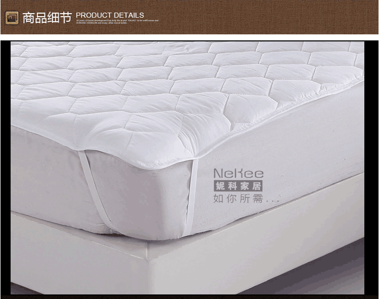 Bộ đồ giường khách sạn Nico Giường gấp Pad chống trượt Mat Nệm Giường Nhíp Pad đệm điện hàn quốc