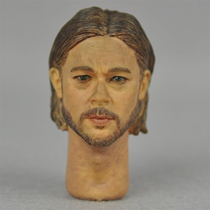 1 6 Soldier Heads Carved KUMIK End Battle World War Brad Pitt Do the Old Zombie World